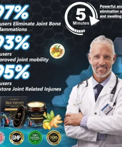 Vioralifes™ Bee Venom and Turmeric Joint and Bone Pain Relief Cream