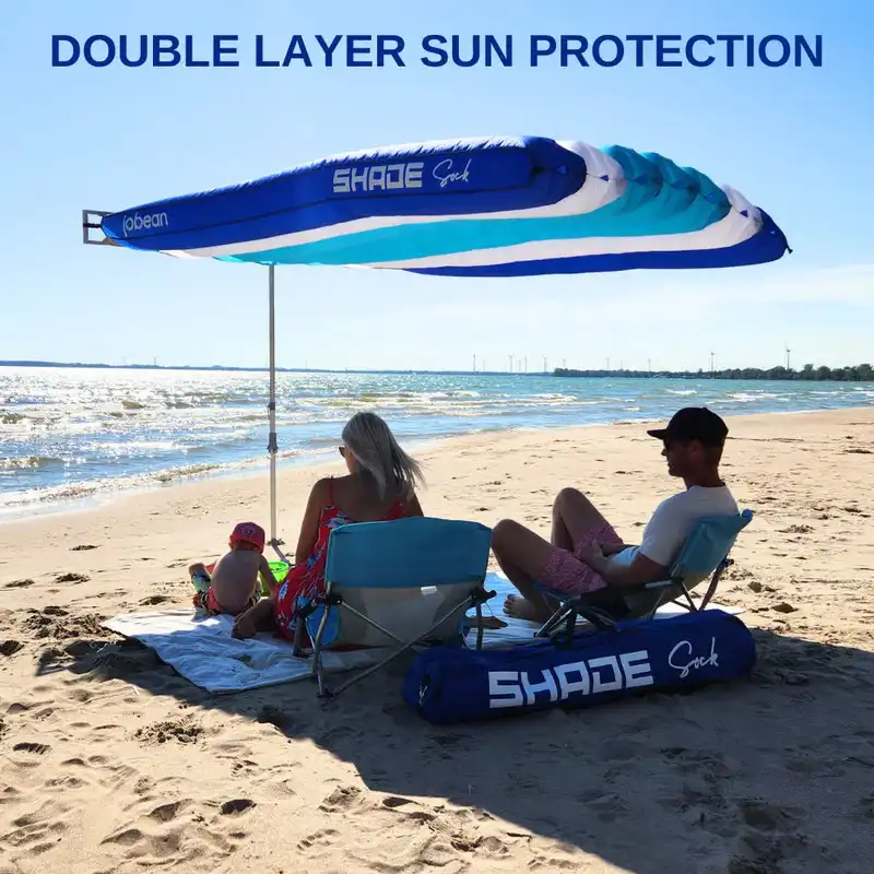 Anti-Flap Sun Shade for Beach