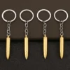 Bullet-Shaped Keychain