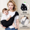 Ergonomic Baby Sling Carrier